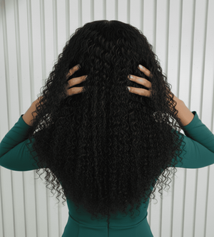 Peruvian 13x4 Lace Frontal Wig Burmese Curl