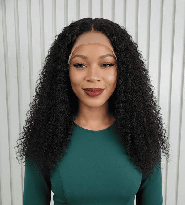Peruvian 13x4 Lace Frontal Wig Burmese Curl