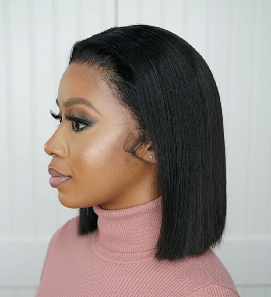 Brazilian Double Drawn Lace Frontal wig