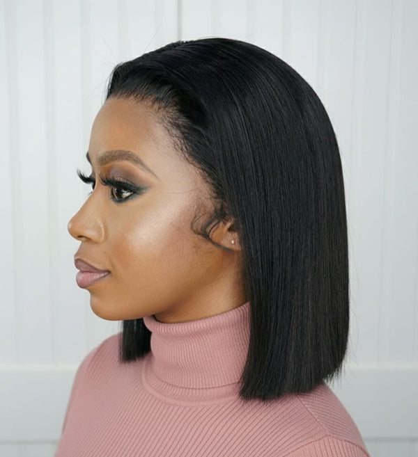Brazilian Double Drawn Lace Frontal wig