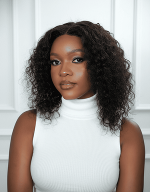 Brazilian 4x4 Lace Wig - Straight 12" and Natural Wave 12" - R2750