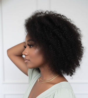 Peruvian Lace Front Wig - Jerry Curl