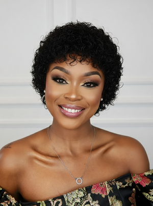 Brazilian 4x4 Straight Wig 18 inch and Eva