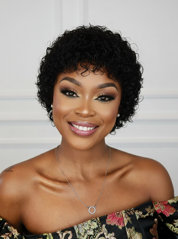 Brazilian 4x4 Straight Wig 18 inch and Eva