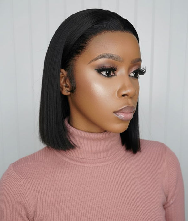 Brazilian Double Drawn Lace Frontal wig