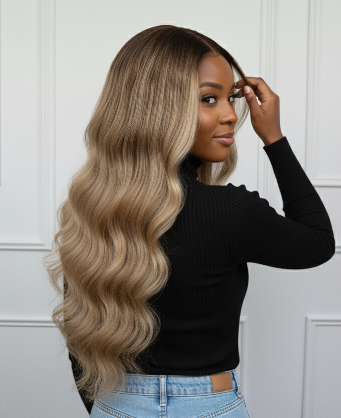 Peruvian HD 5x5 Lace Wig BL 01