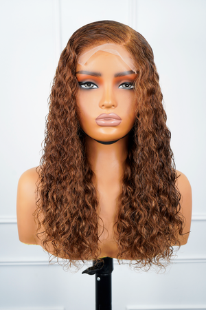 Brazilian 5x5 Lace Wig Golden Dream Wave 18 Inch