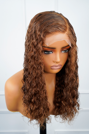 Brazilian 5x5 Lace Wig Golden Dream Wave 18 Inch