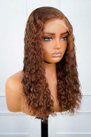 Brazilian 5x5 Lace Wig Golden Dream Wave 18 Inch