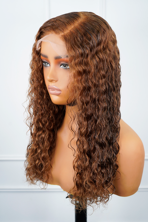 Brazilian 5x5 Lace Wig Golden Dream Wave 18 Inch