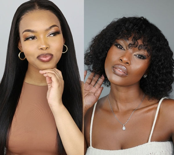 HC COMBO 3 - Brazilian Lace Front Wig 16" & Zoe Water Wave Fringe