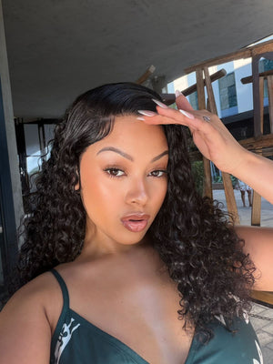 Peruvian 13x4 Lace Front Wig Burmese Curl