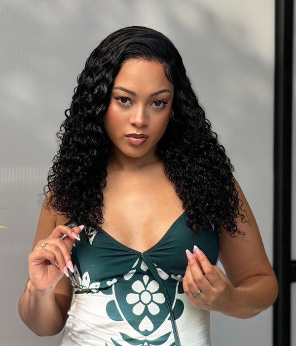 Peruvian 13x4 Lace Front Wig Burmese Curl