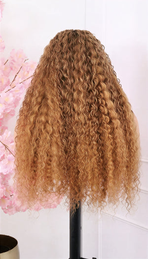 Peruvian HD Lace Frontal Wig Water Wave NC30 26 Inch