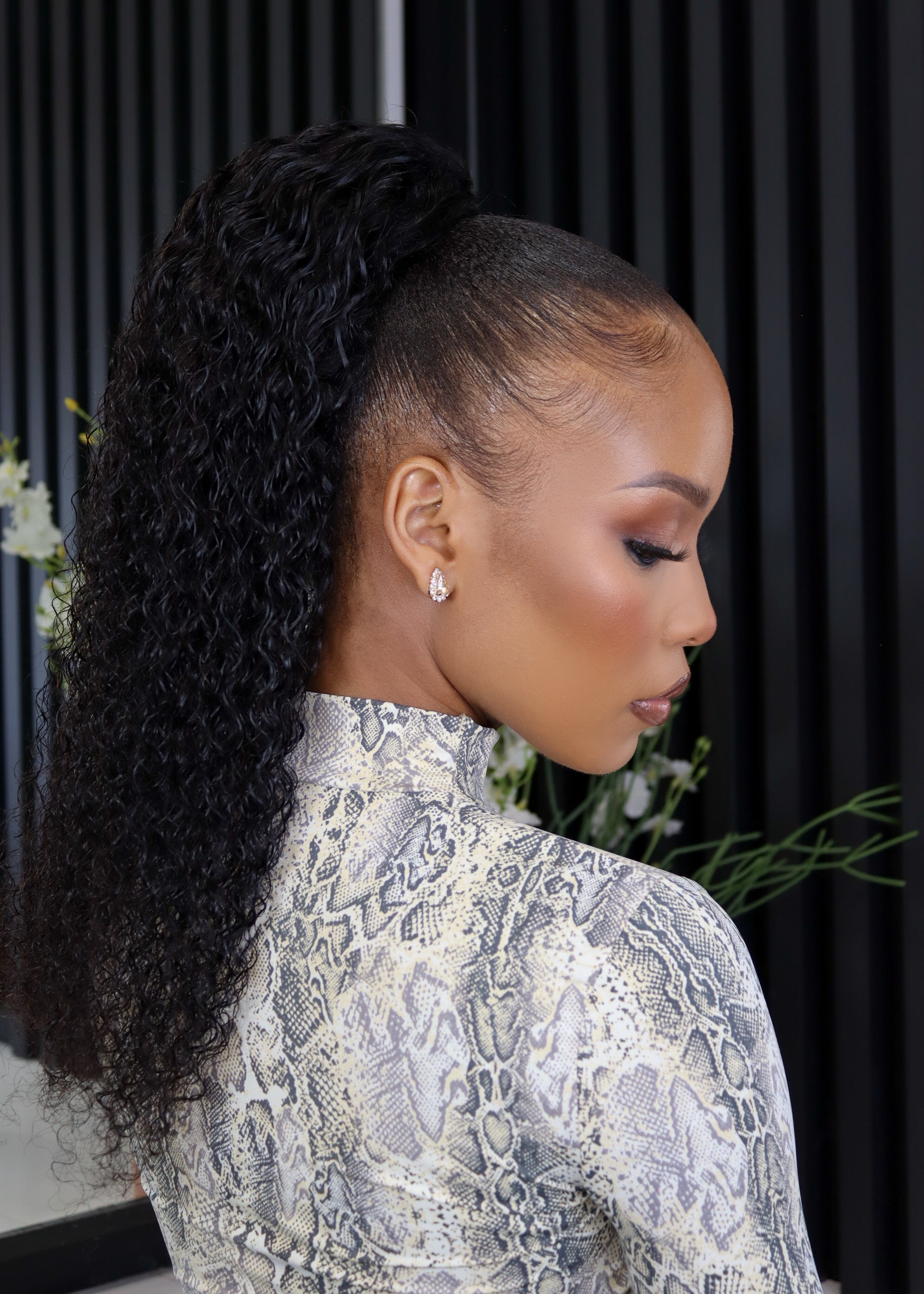 Brazilian Easy Draw String Ponytail Jerry Curl