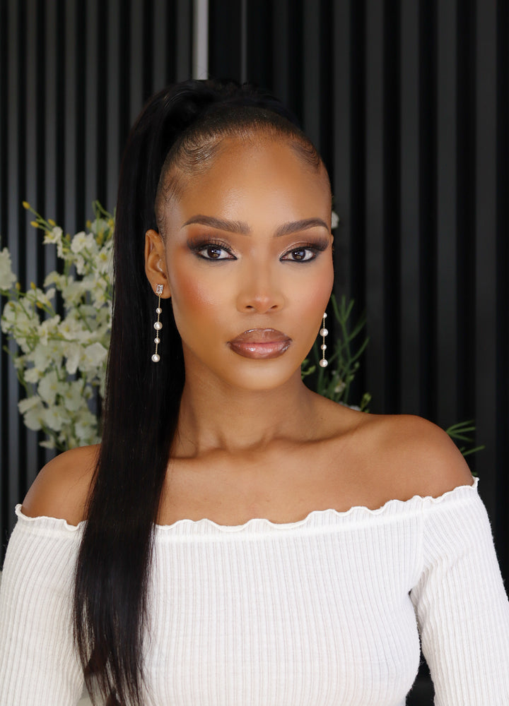 Brazilian Draw String Ponytail Straight