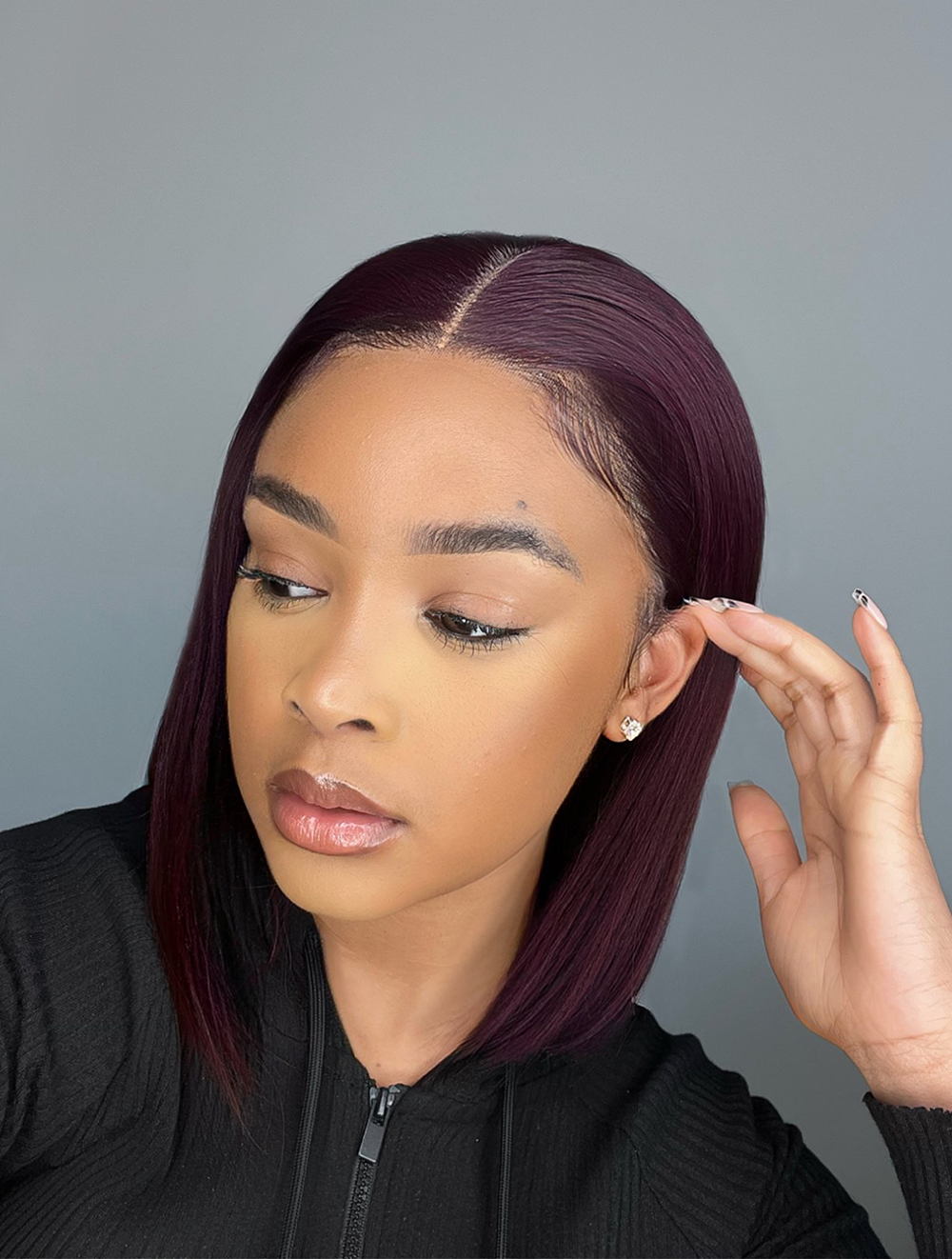 Peruvian Lace Front Wig - 12"