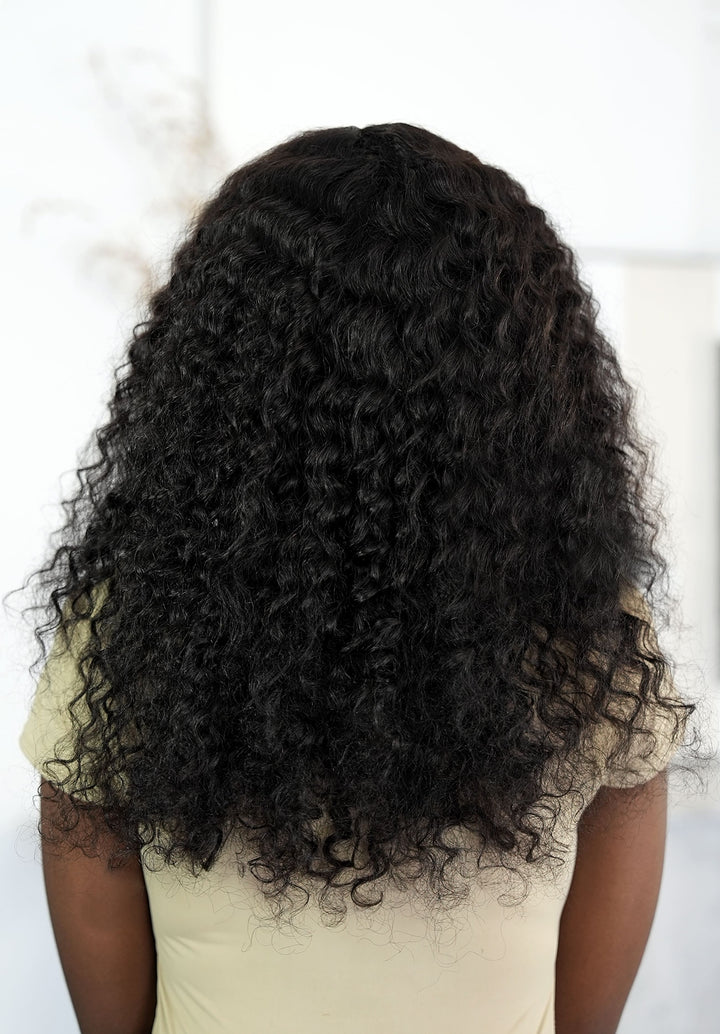 Peruvian LUX 13x4 Lace Frontal Wig Deep Wave 18 Inch