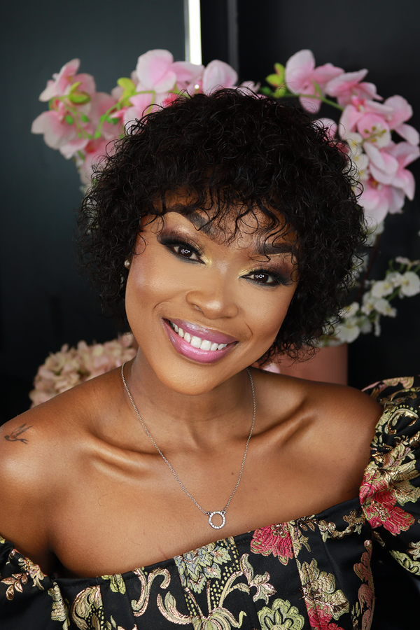 HC COMBO 1 - Brazilian Middle Part Wig Straight 8" and Eva