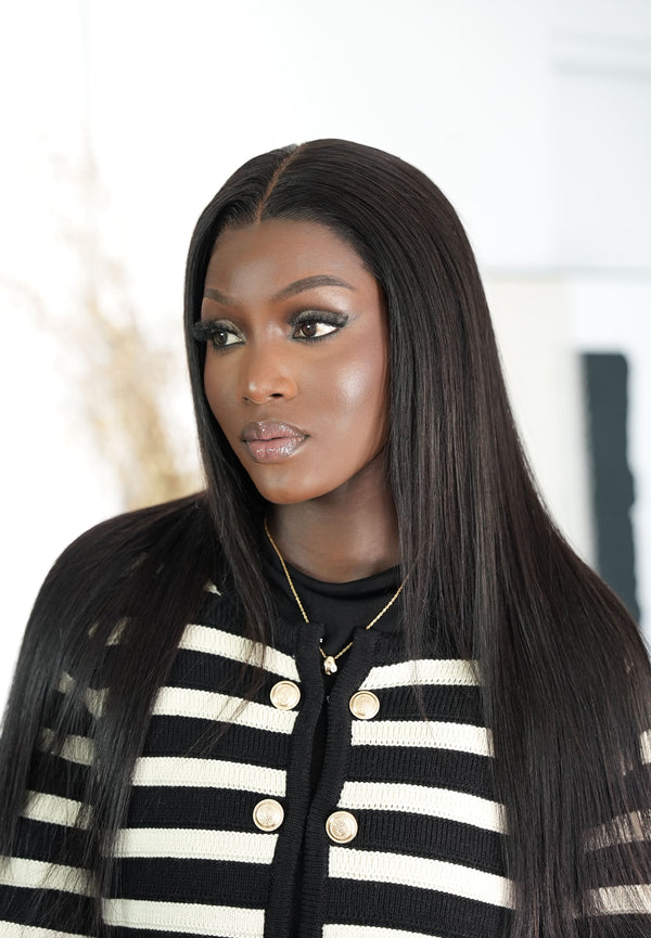 Peruvian LUX 13x4 Lace Frontal Wig Straight 18 Inch