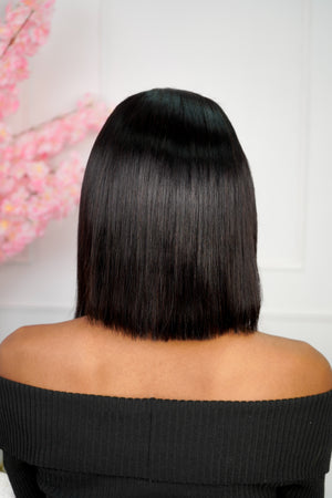 PreGlam Brazilian 4x4 Lace Wig Straight Bob