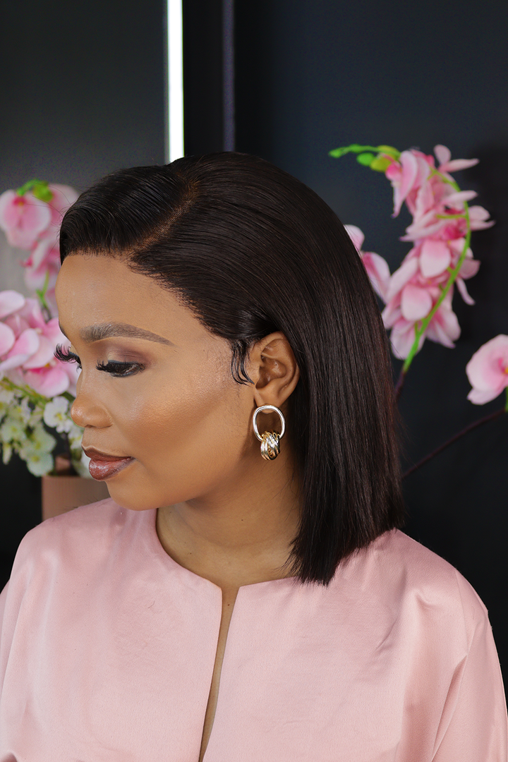 Peruvian  Double Drawn Lace Frontal wig