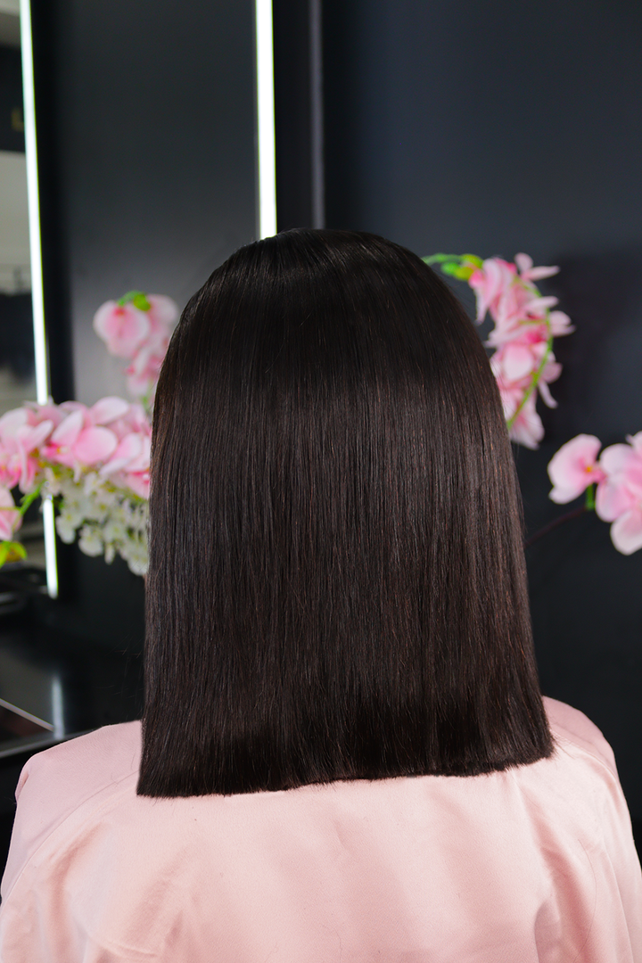 Peruvian  Double Drawn Lace Frontal wig