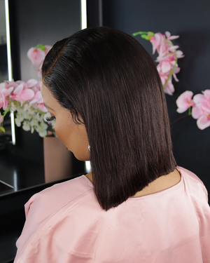 Peruvian  Double Drawn Lace Frontal wig