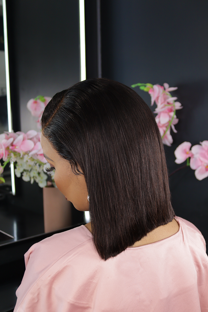 Peruvian  Double Drawn Lace Frontal wig