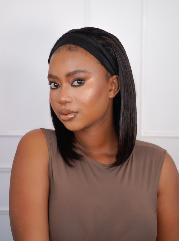 Brazilian Headband Wig - Straight - 12"