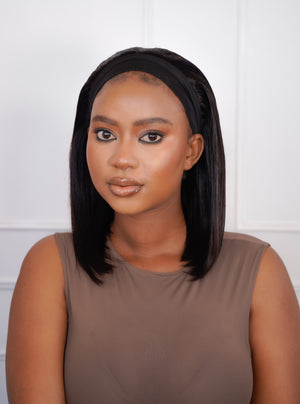 Brazilian Headband Wig - Straight - 12"