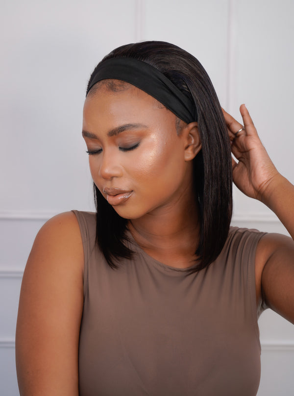 Brazilian Headband Wig - Straight - 12"