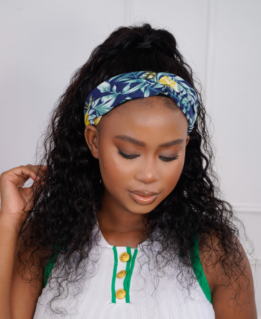 Brazilian Water Wave Headband Wig - 18"