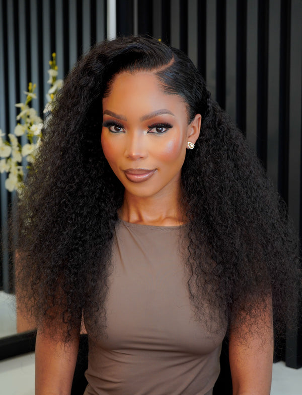 LAGOS Hairline Peruvian 13x6 Wig R Curl Nat 22 Inch