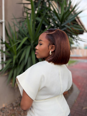 Vietnamese 13x4 Lace Wig Cardi Bob 10 Inch Col 4