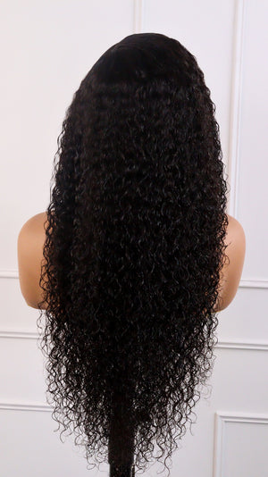 Peruvian 13x4 Lace Frontal Wig Burmese Curl