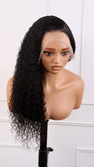 Peruvian 13x4 Lace Frontal Wig Burmese Curl