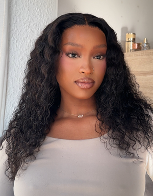 Pre-Cut Brazilian 4x4 Lace Closure Wig – Deep Wave