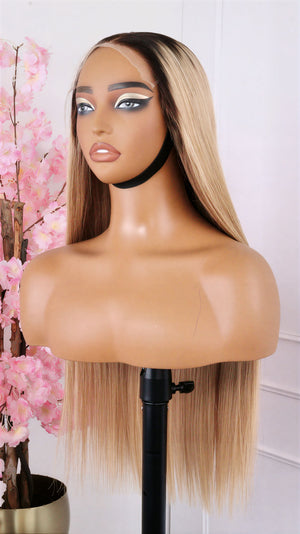 Peruvian HD 5x5 Lace Wig Straight T311 22 Inch