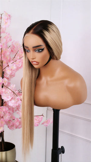 Peruvian HD 5x5 Lace Wig Straight T311 22 Inch