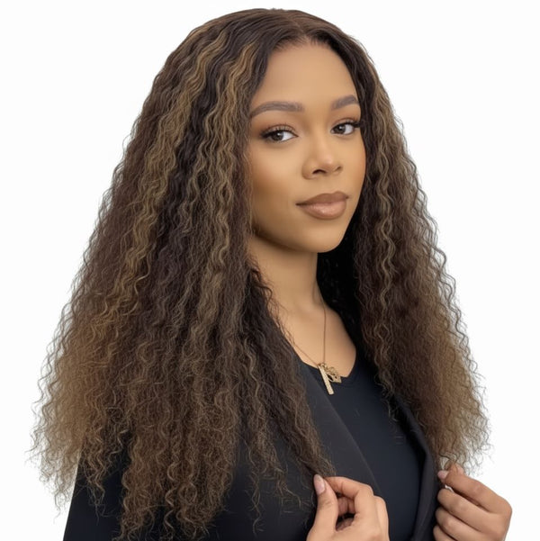 Peruvian HD 5x5 Lace Wig R Curl 230 22 Inch