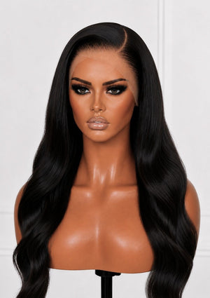 Luxury Invisible Knot HD Lace Frontal Wig Straight 22 Inch