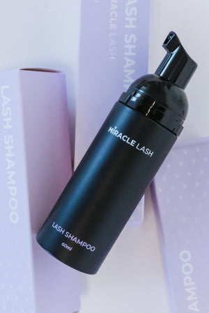 lash shampoo bottle