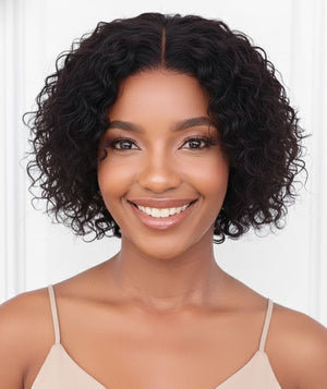 Brazilian 4x4 Lace Wig - Water Wave 8"