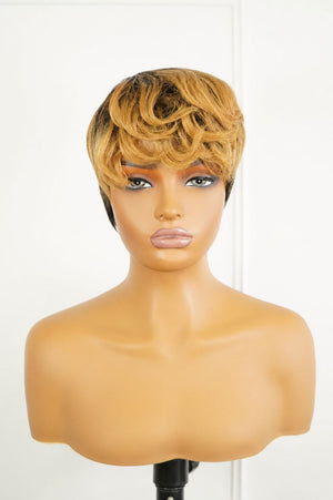 Brazilian Pixie Wig Gloria Col 1B27