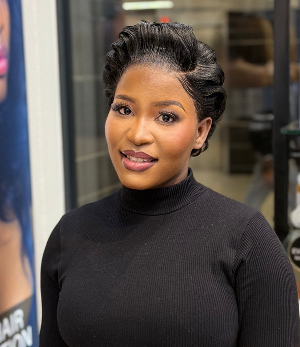 Brazilian Lace Frontal Pop Curl Pixie Wig