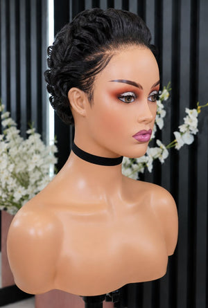 Brazilian Lace Frontal Pop Curl Pixie Wig