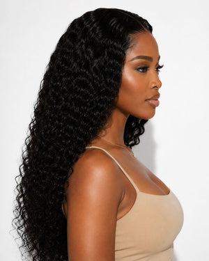 Brazilian Pre Cut 4x4 Kinky Curl Wig