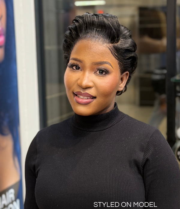 Brazilian Lace Frontal Pop Curl Pixie Wig