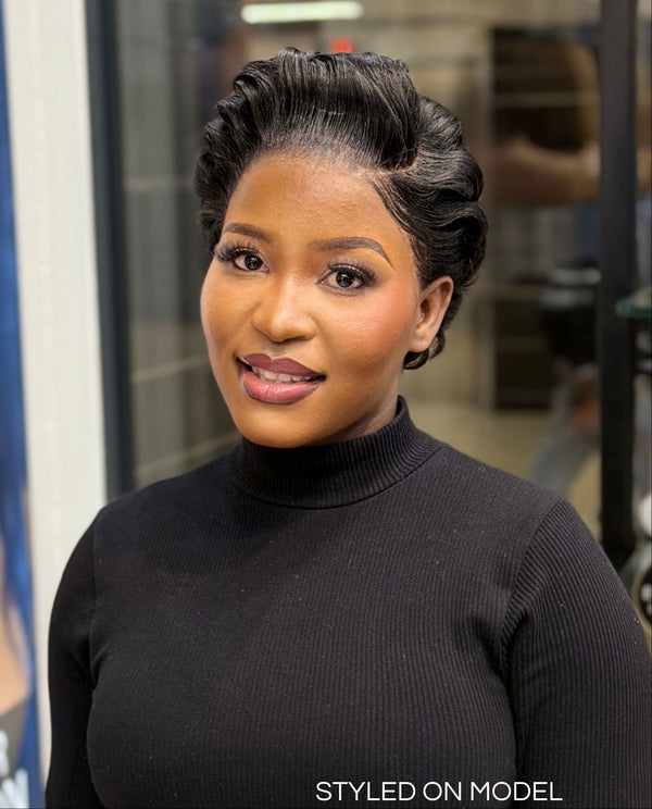 Brazilian Lace Frontal Pop Curl Pixie Wig